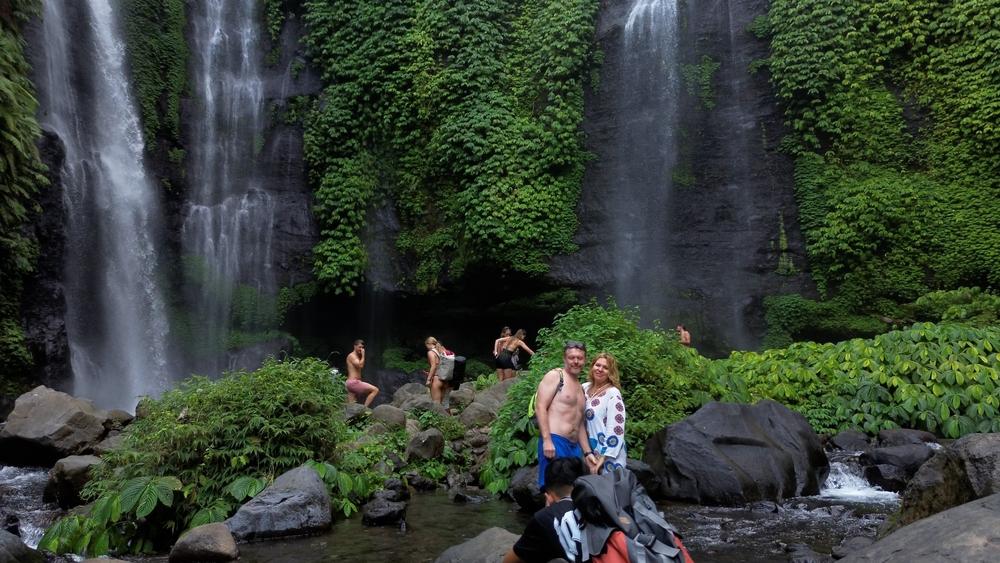 Fiji waterfall 