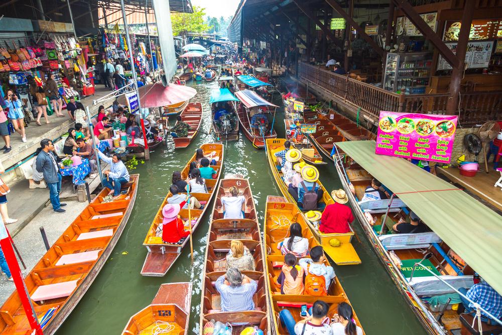 Visit Floating Market Bangkok
