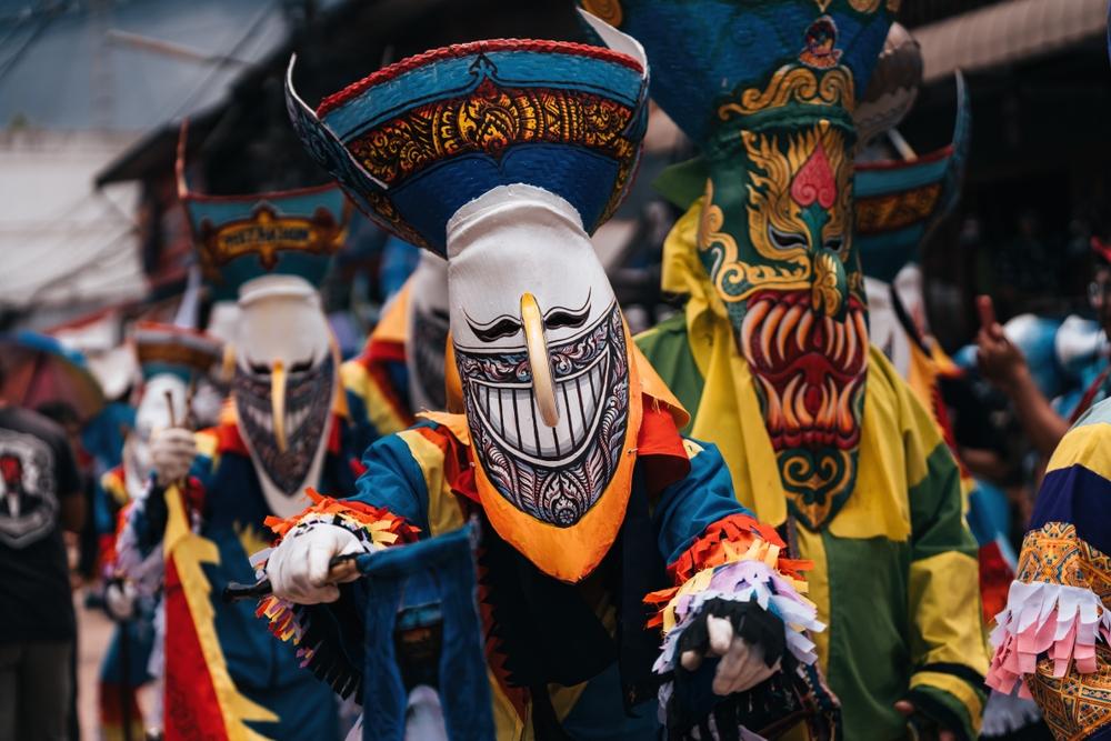 Phi Ta Khon (Ghost Festival)
