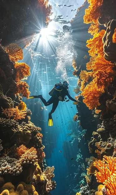 Scuba diving