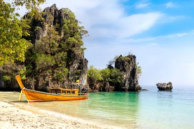 Private Long Tail Boat (4 Island + Picnic + Sunset) Tickets With Private Transfer