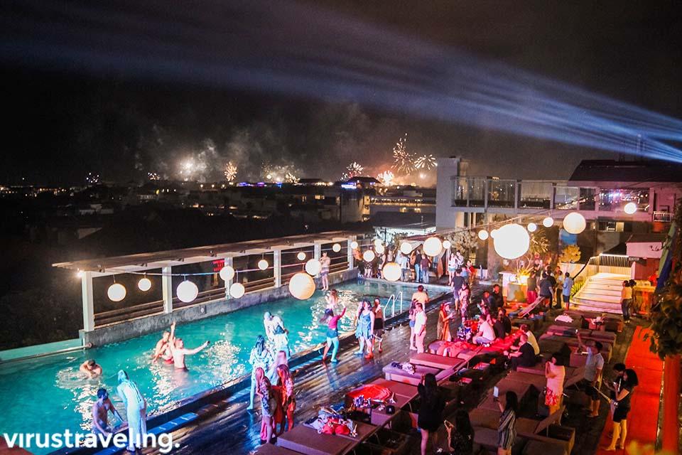  Enjoy the Sky Pool Party at The One Legian