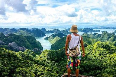 Hiking on Cat Ba Island