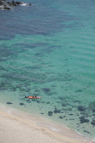 Sea kayaking