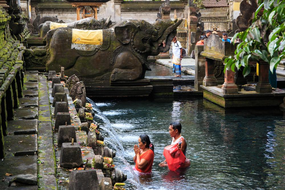 Bath in the Holy Water of Tirta Empul 