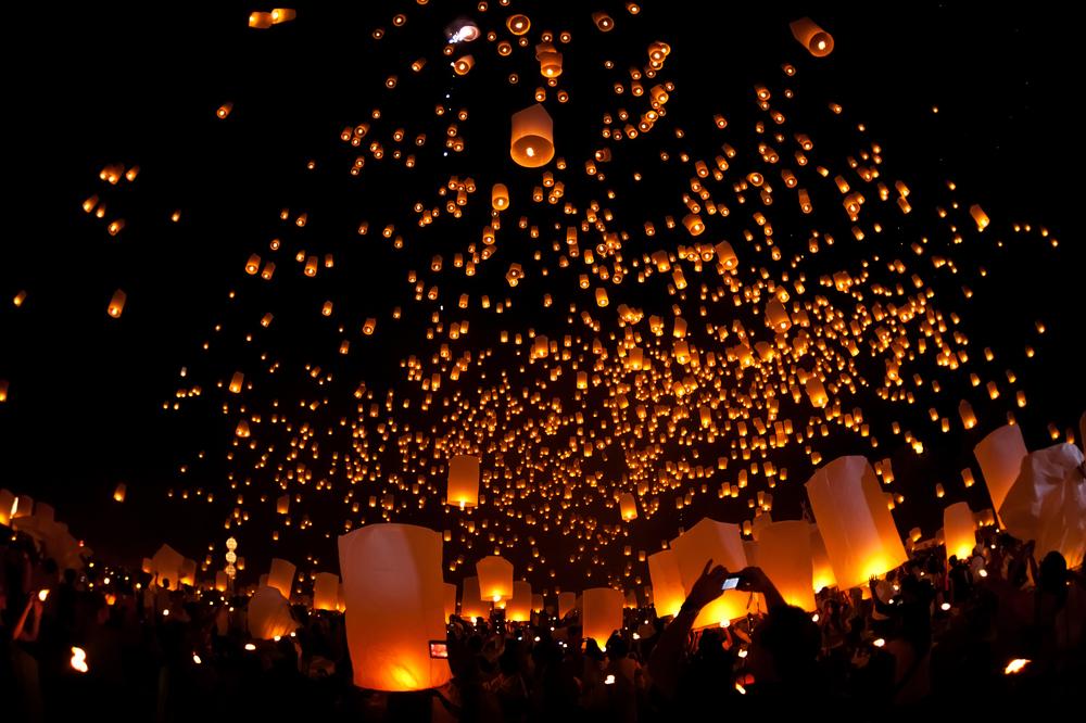 Experience The Loi Krathong Festival