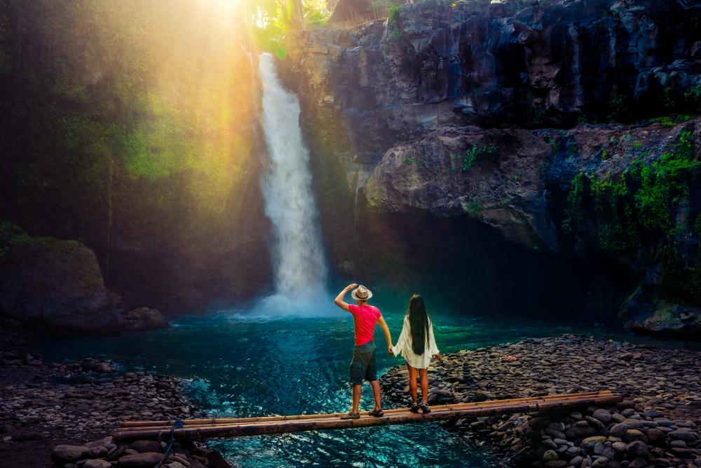 Visit Tegenungan Waterfall