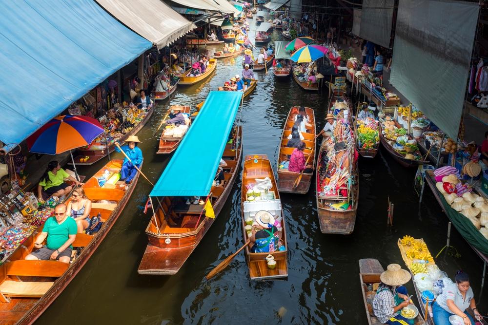 Khlong Lat Mayom Floating Market, Bangkok 