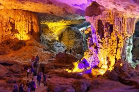 Visit to Sung Sot (Surprise) Cave