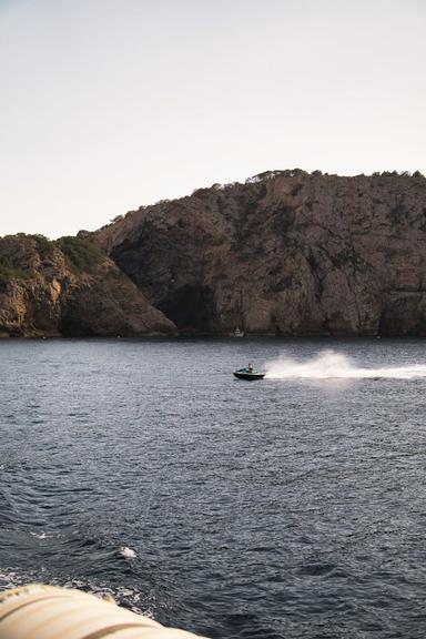 Jet skiing